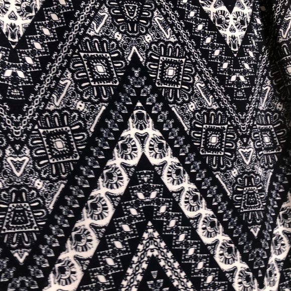 Glamour Chevron Navy Bright Green Pattern Comfort Stretch Maxi SZ 10 - Picture 4 of 9